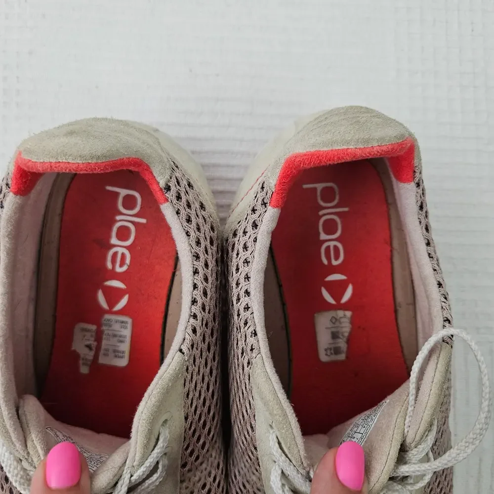Plae Prospect Sneakers Women's 8.5 Blush Orange Comfort Shoes‎